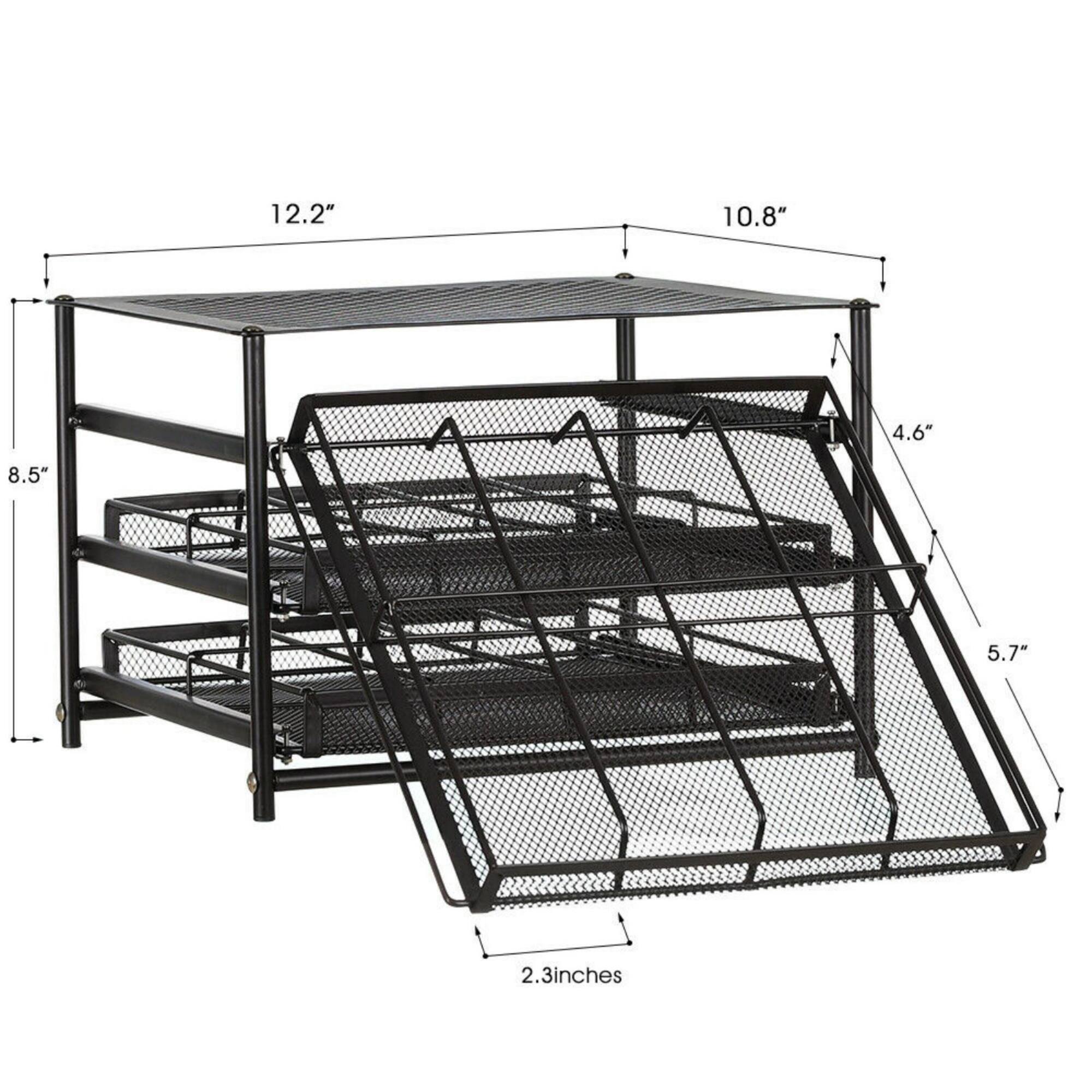 NEX™ 3-Tier 24-Bottle Spice Rack Organizer